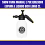 Snow Foam Manual e Pulverizador Espuma e Liquido Bico Longo 2L