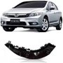 Suporte Guia Parachoque Dianteiro Civic 2007 a 2012 Esquerdo Motorista 
