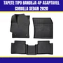 Tapete Tipo Bandeja 4P Asaptavel Corolla Sedan 2020...5PC