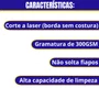 Toalha De Microfibra DETAILER 37X57CM 300GSM Amarelo