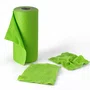 Toalha De Microfibra Em Rolo Reks Verde 20 Unid. 180GSM